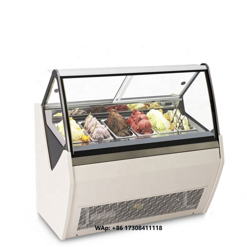 Food Storage Freezer - Congelatore Espositore a Vetrina con Porta