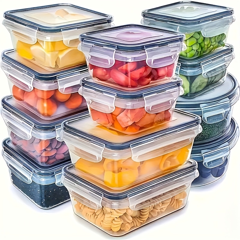 Food Storage Camping - Set da 8 Pezzi: 4 Contenitori