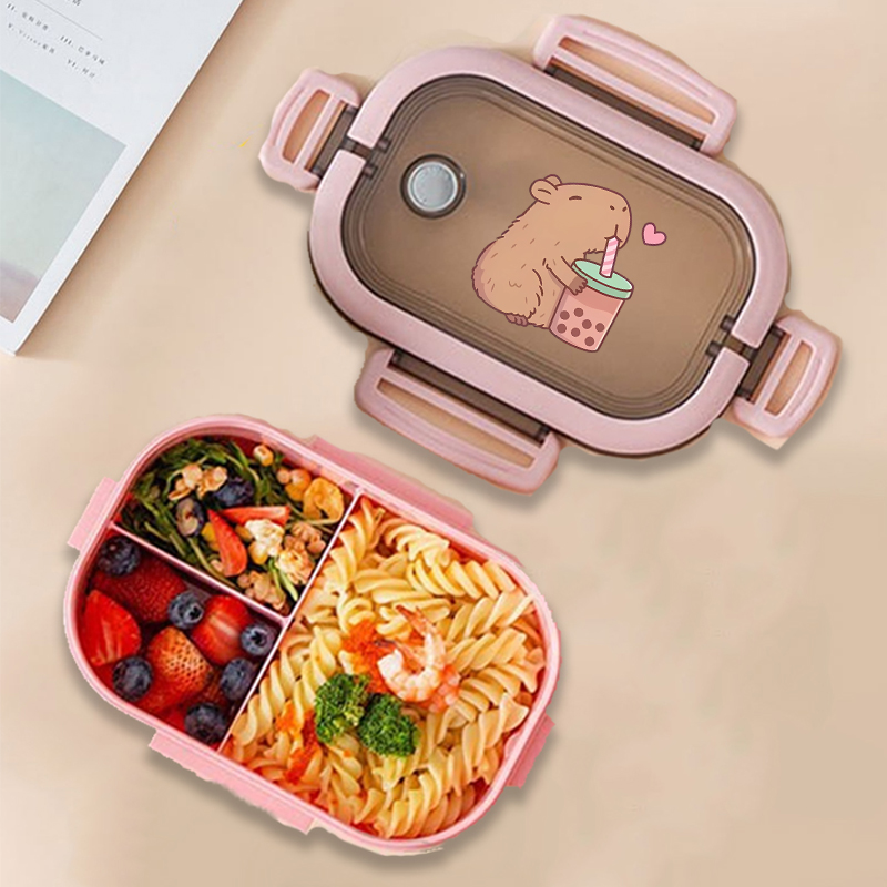 Food Storage And Preservation - Capybara Bento Lunch Box Anime Animali