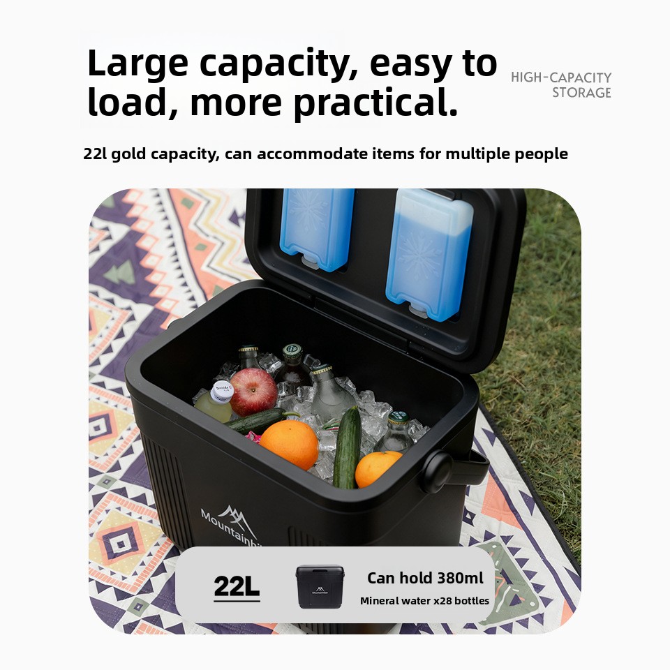 Food Storage Camping - Frigorifero Portatile Mountainhiker 22L Black Knight