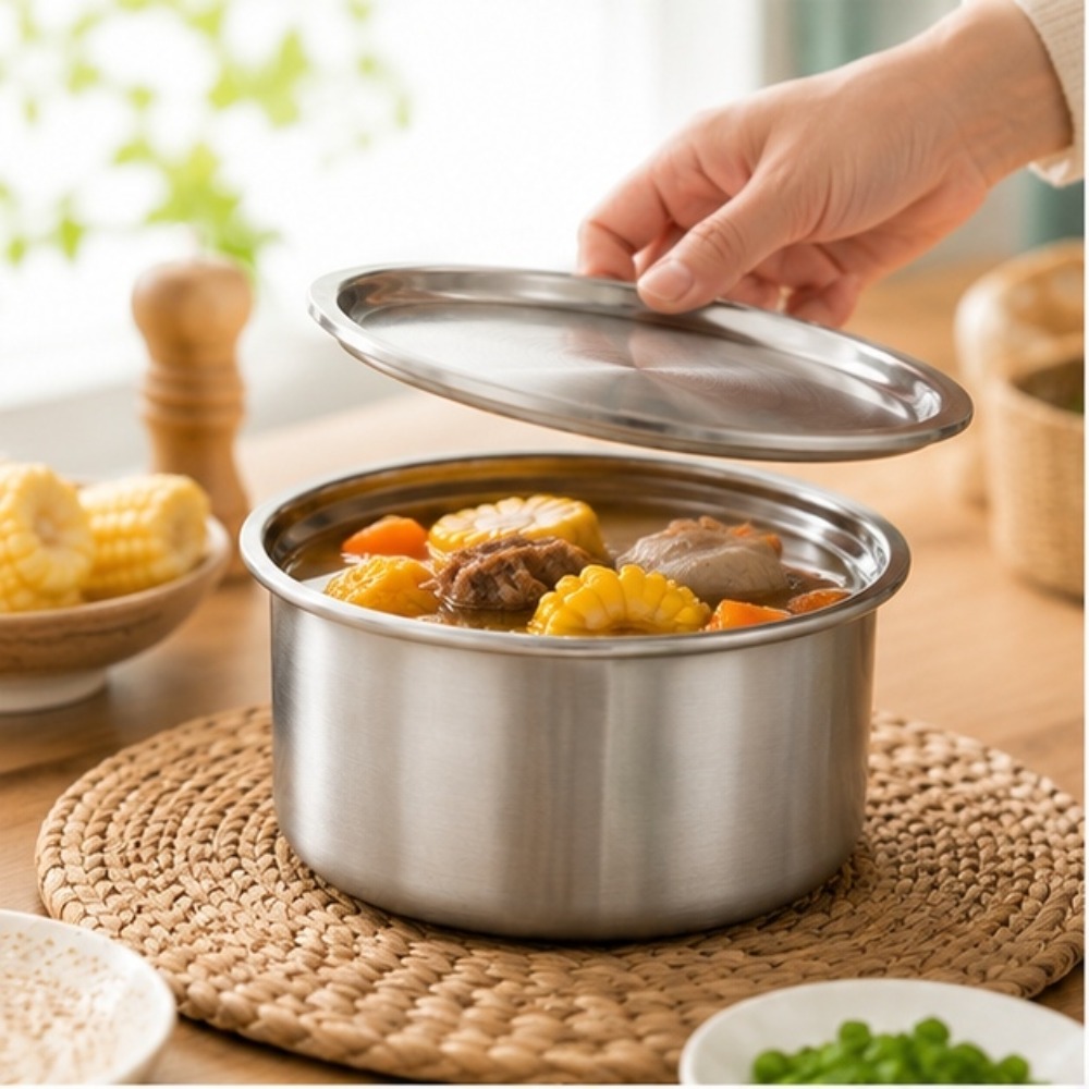 Food Storage And Preservation - Ciotola in Acciaio Inossidabile 304 con