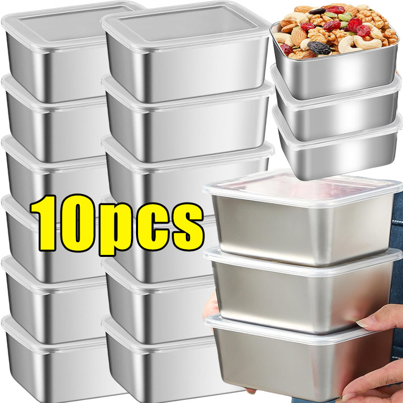 Food Storage And Preservation - Contenitori per alimenti in acciaio inossidabile