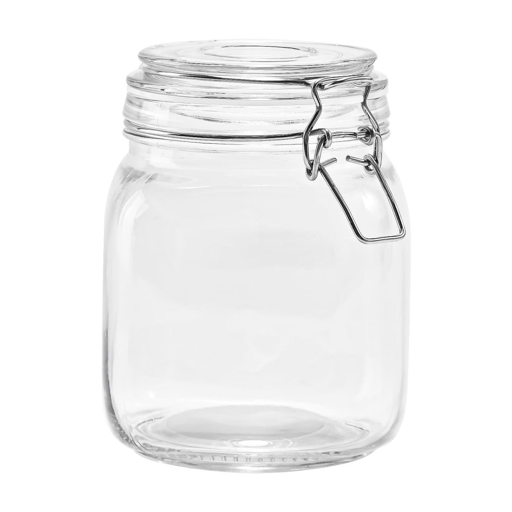 Food Storage Jars - Barattolo in Vetro per Conservazione Alimenti