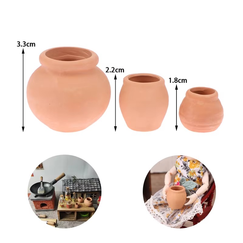 Food Storage Jars - 1:12 Miniature di case delle bambole