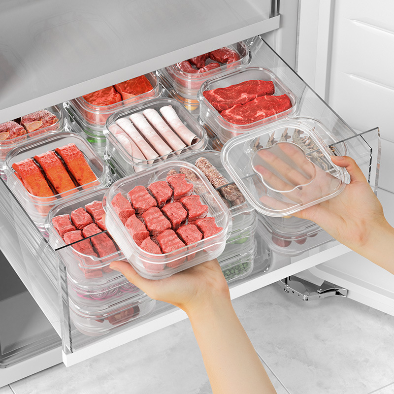 Food Storage Freezer - Contenitore per Alimenti in Plastica Ermetico