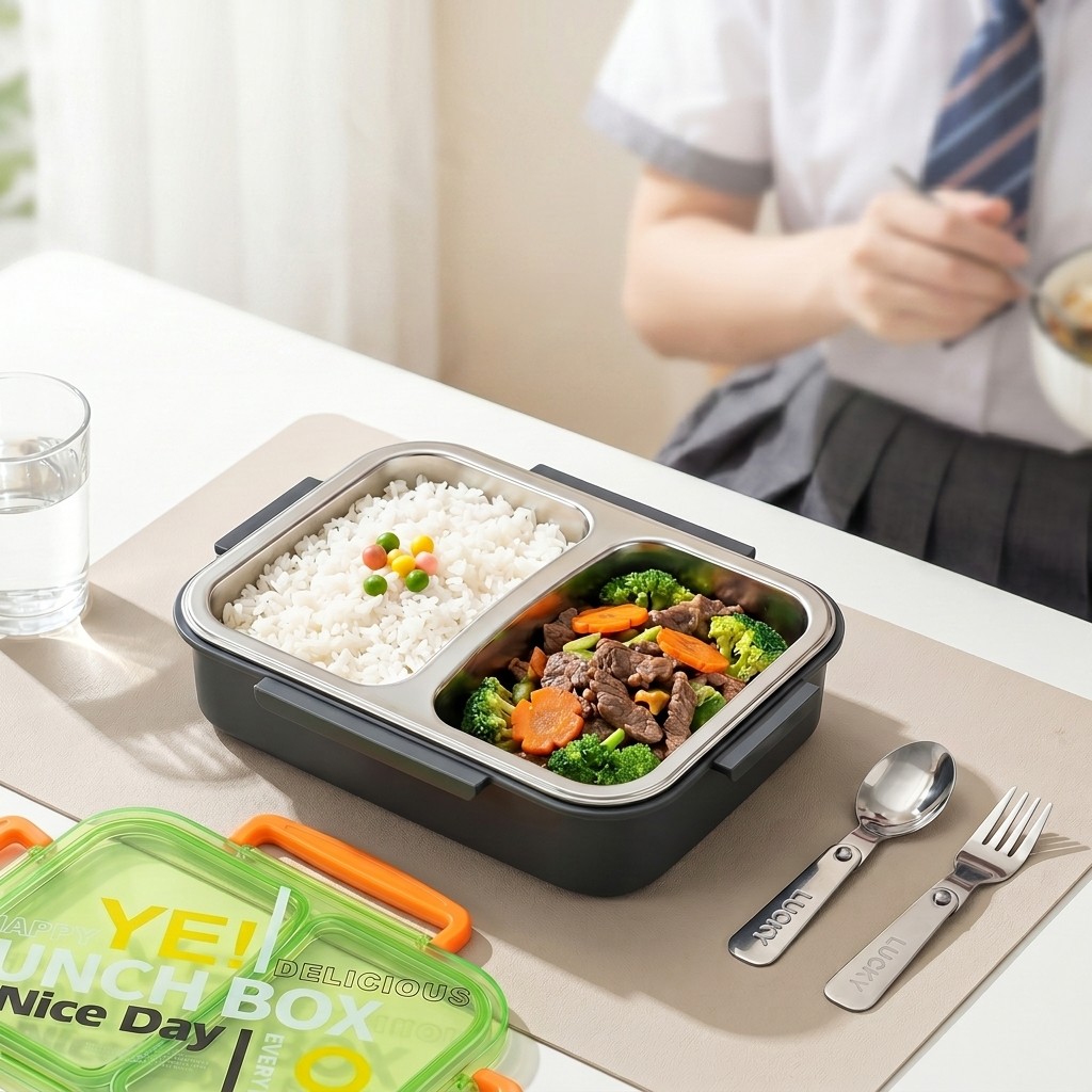 Food Storage Underground - Contenitore per Pranzo in Acciaio Inox