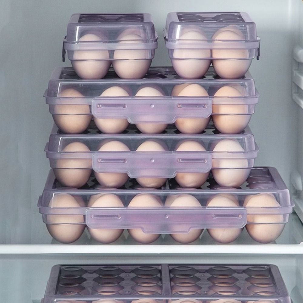 Food Storage Camping - Contenitore per Uova in Plastica Antiurto