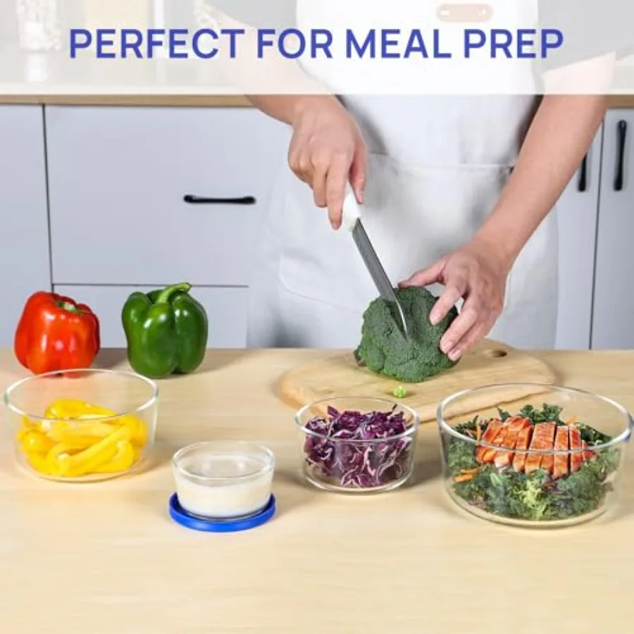 Set di 4 Ciotole in Vetro con  - Glass Meal Prep Container recensione e prezzo