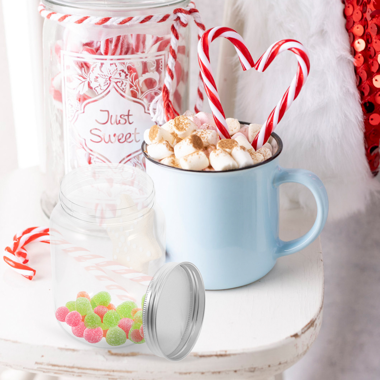 Set di 4 Barattoli in Plastica - Food Storage Jars recensione e prezzo