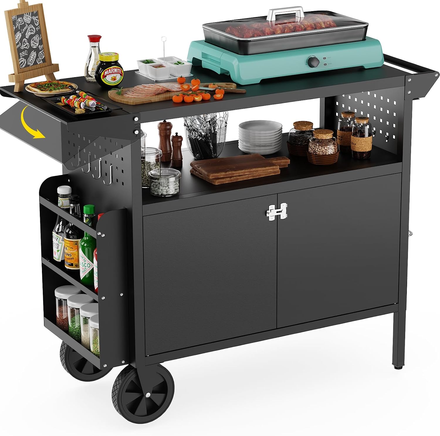 Carrello da esterno per barbec - Food Storage And Preservation recensione e prezzo