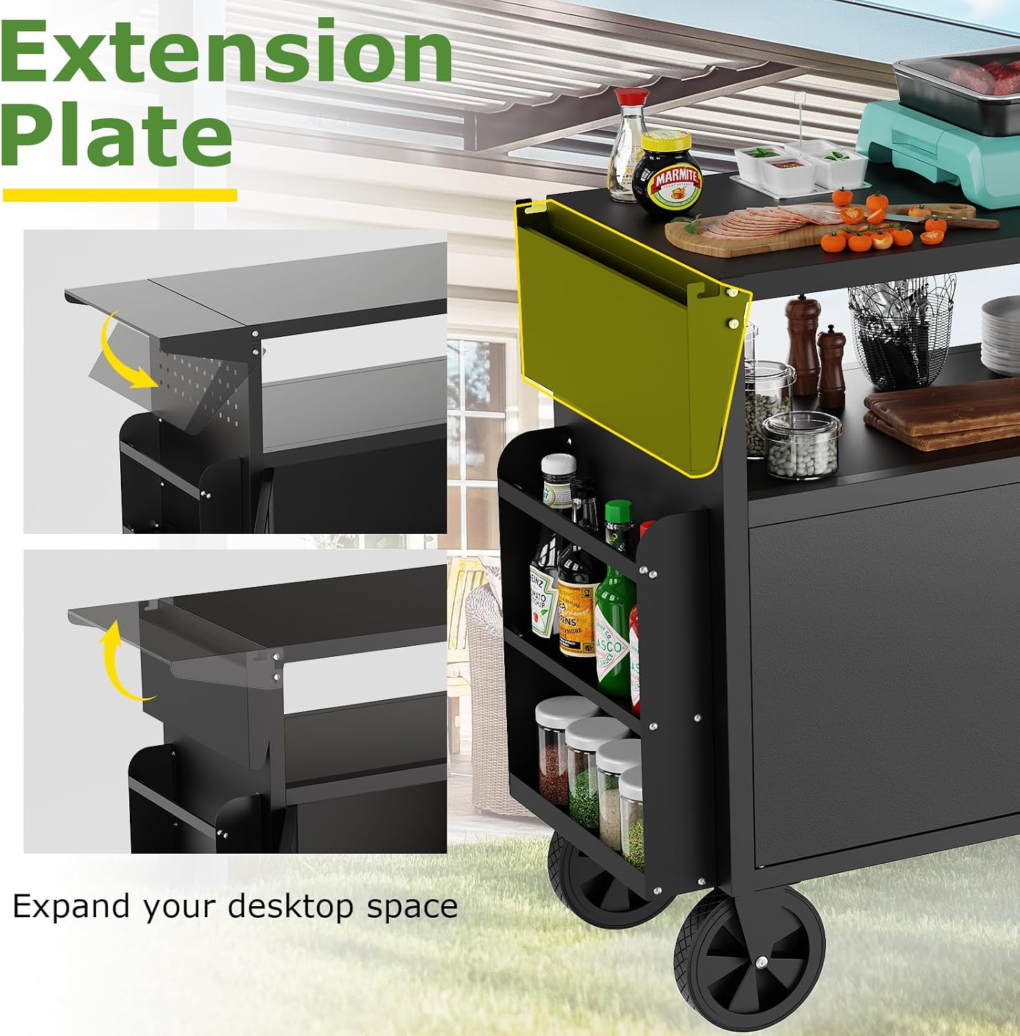Carrello da esterno per barbec - Food Storage And Preservation recensione e prezzo