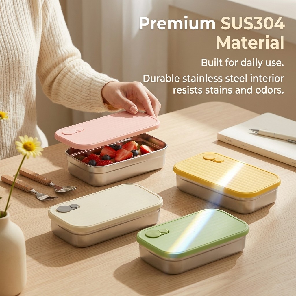 Contenitore per Pranzo in Acci - Food Storage Underground recensione e prezzo