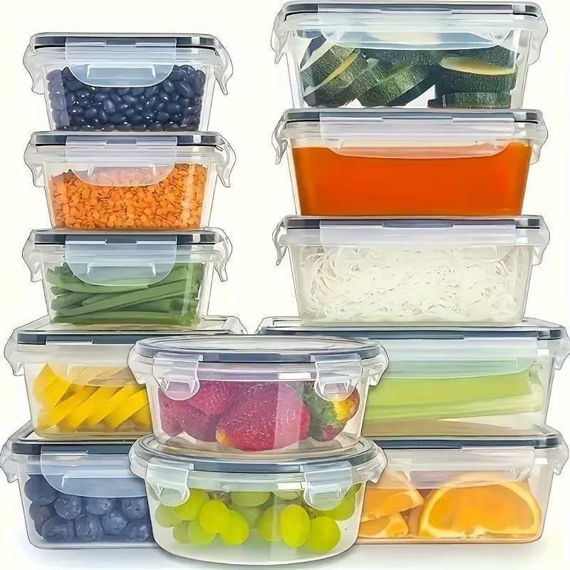 Set di 4 Contenitori Trasparen - Food Storage And Preservation recensione e prezzo