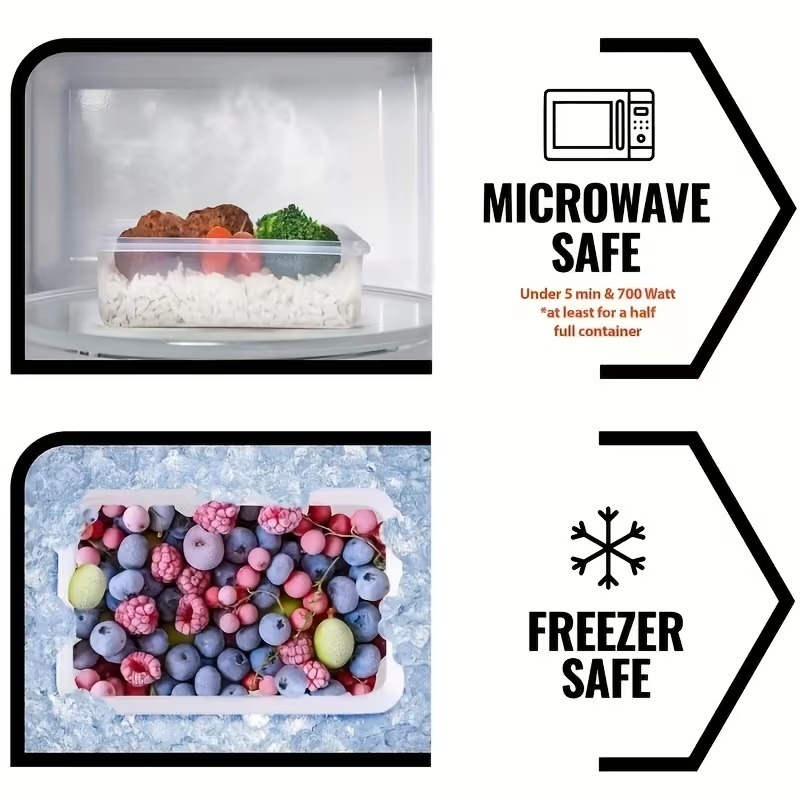 Set di 4 Contenitori Trasparen - Food Storage And Preservation recensione e prezzo