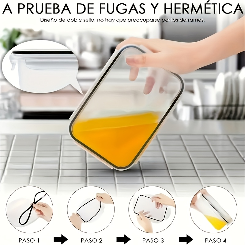 Set da 8 Pezzi: 4 Contenitori  - Food Storage Camping recensione e prezzo