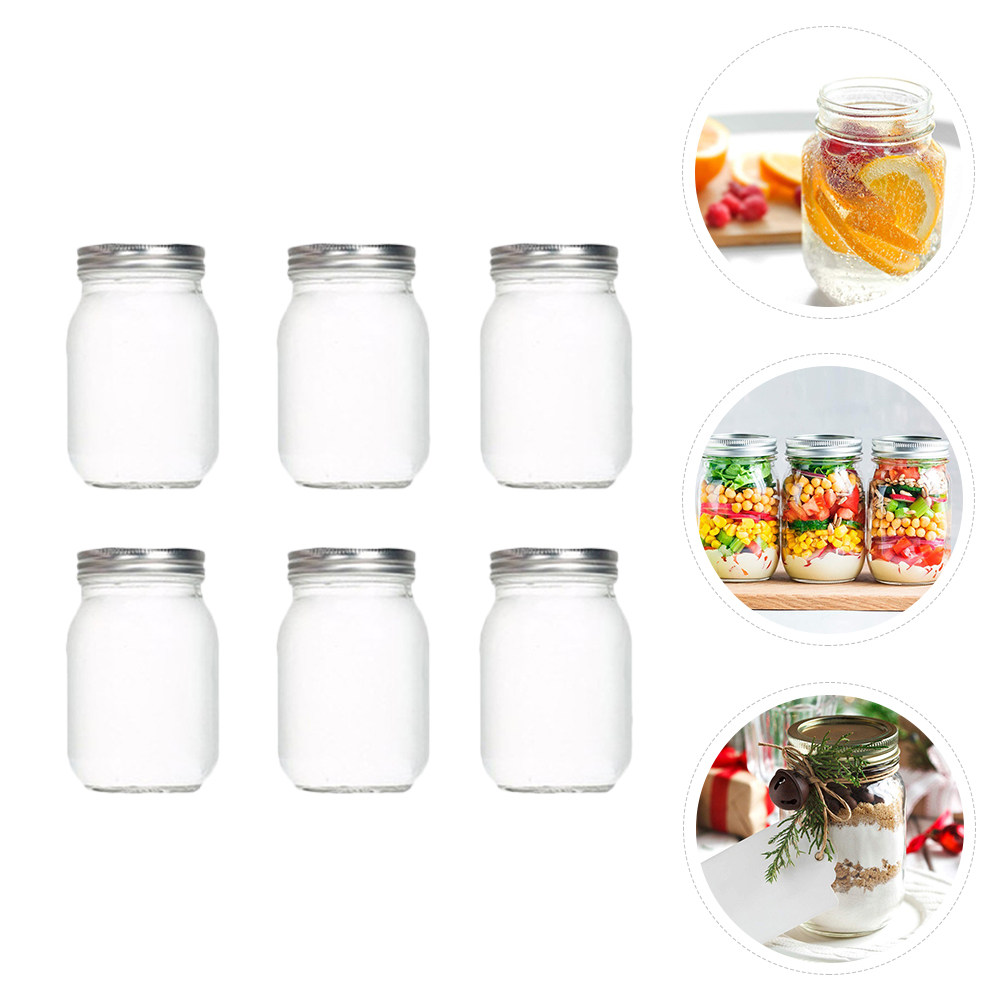 Set di 6 Barattoli in Vetro Tr - Food Storage Jars recensione e prezzo
