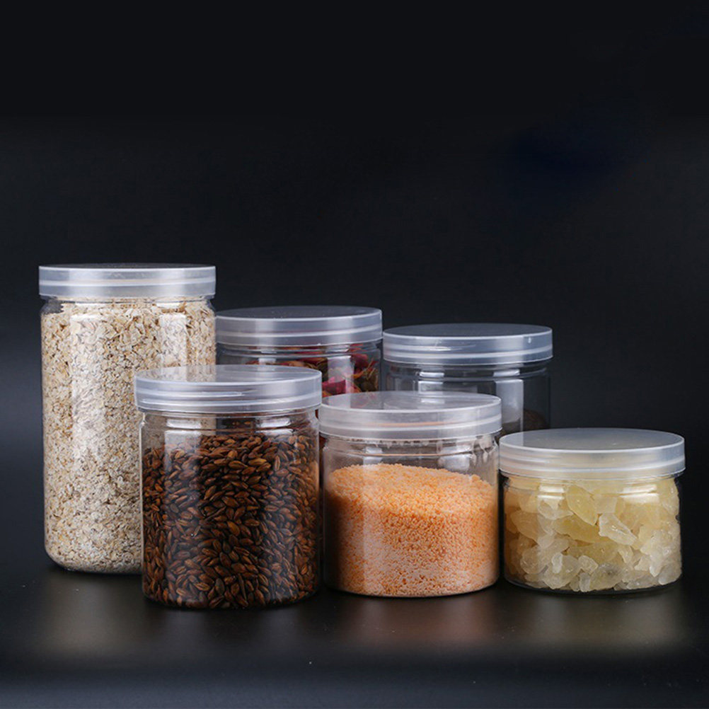 10 barattoli trasparenti in pl - Food Storage Jars recensione e prezzo