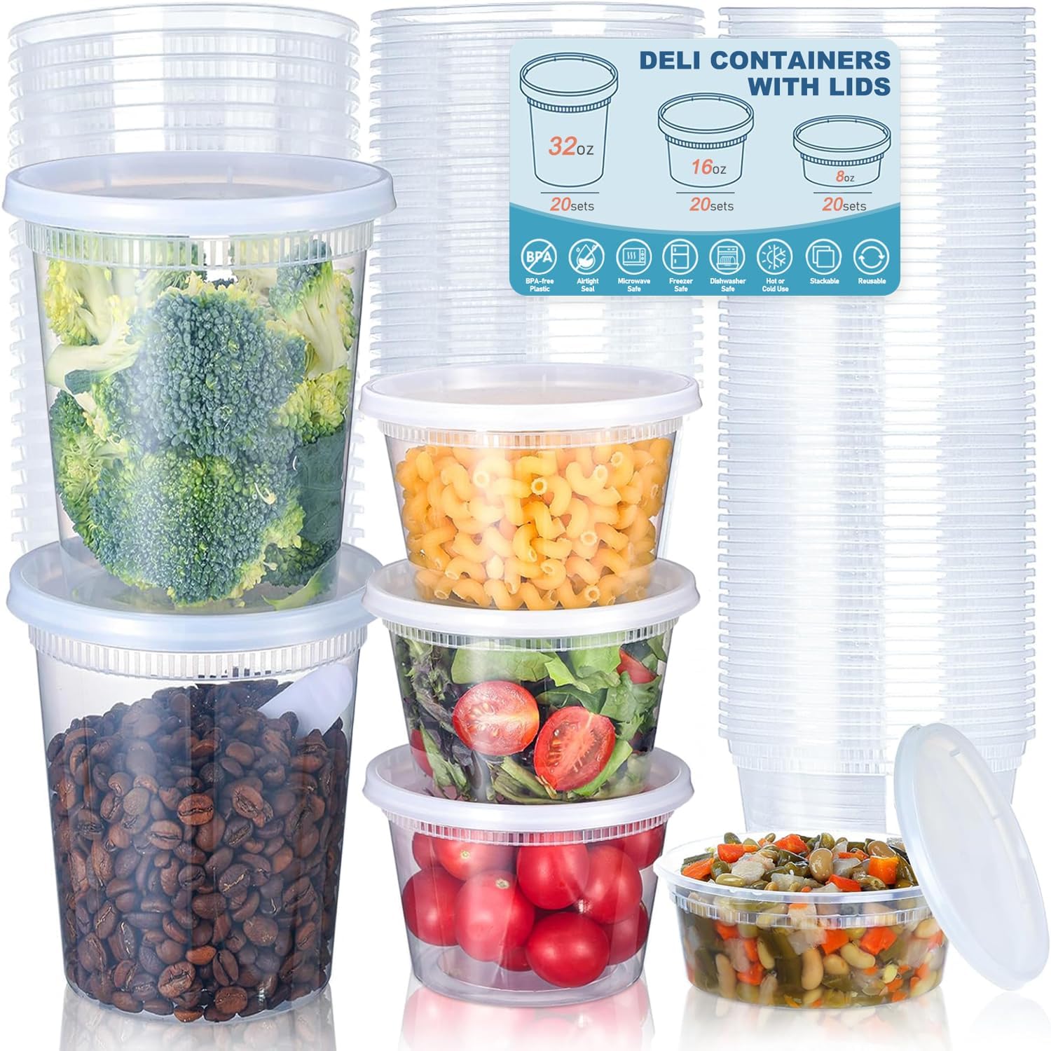 Contenitori per alimenti Deli  - Food Storage Freezer recensione e prezzo