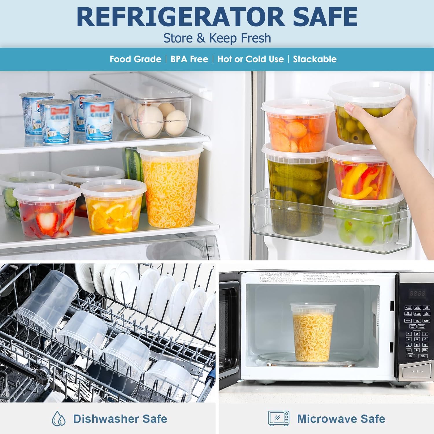 Contenitori per alimenti Deli  - Food Storage Freezer recensione e prezzo