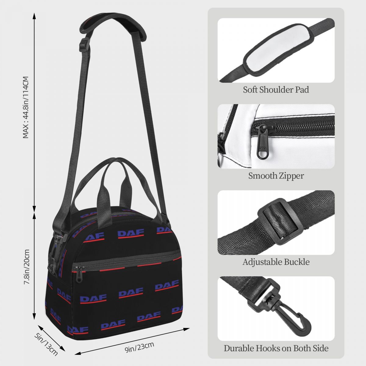 DAF Red Design Best Logo Borsa - Best Food Storage recensione e prezzo