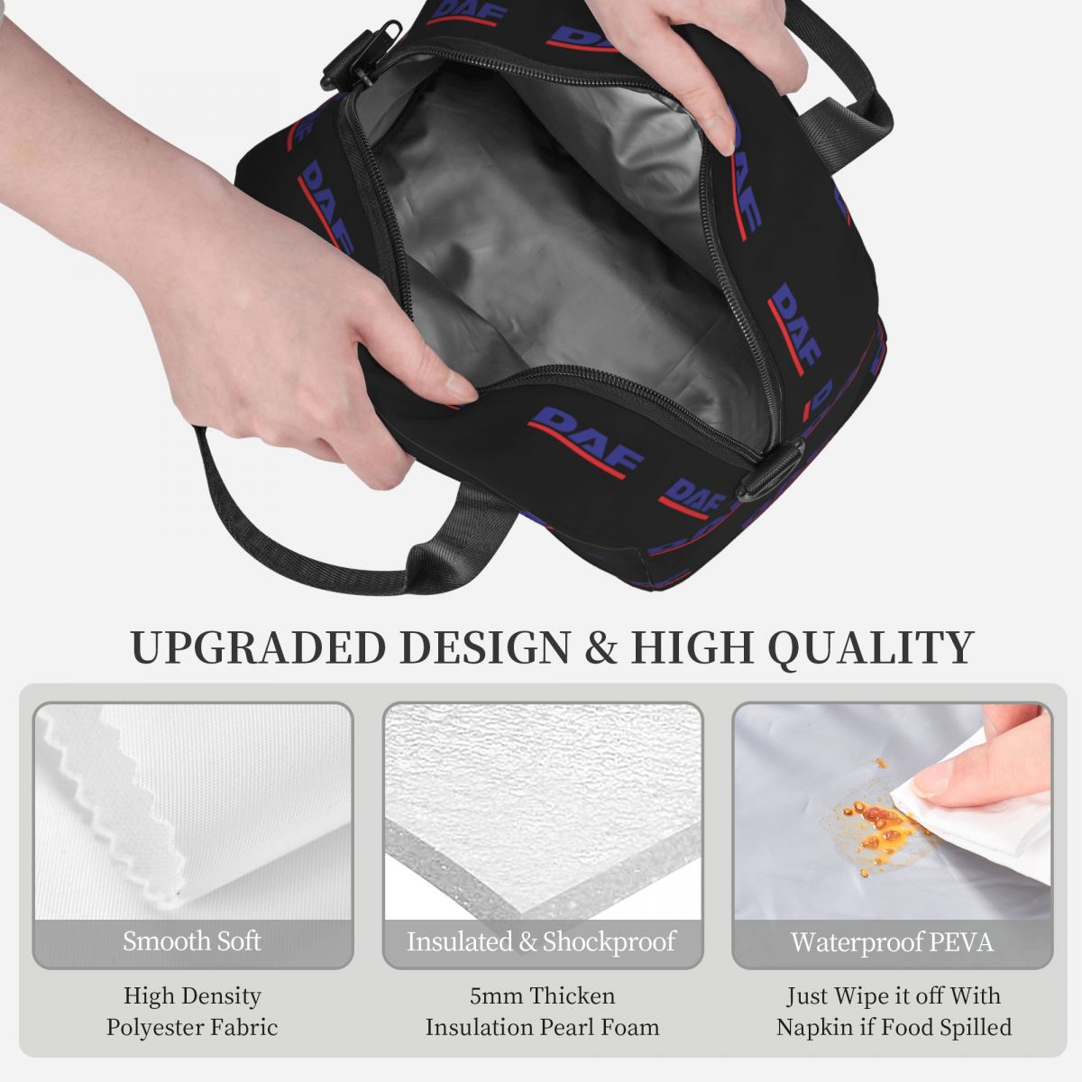 DAF Red Design Best Logo Borsa - Best Food Storage recensione e prezzo