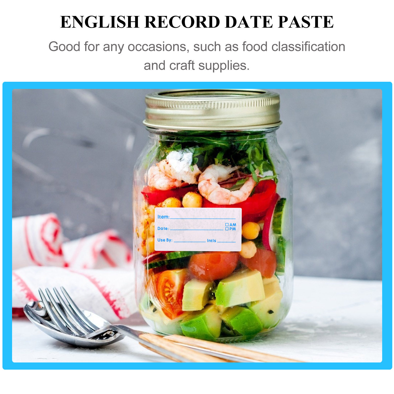 500 Etichette Adesive Scrivibi - Food Storage Jars recensione e prezzo