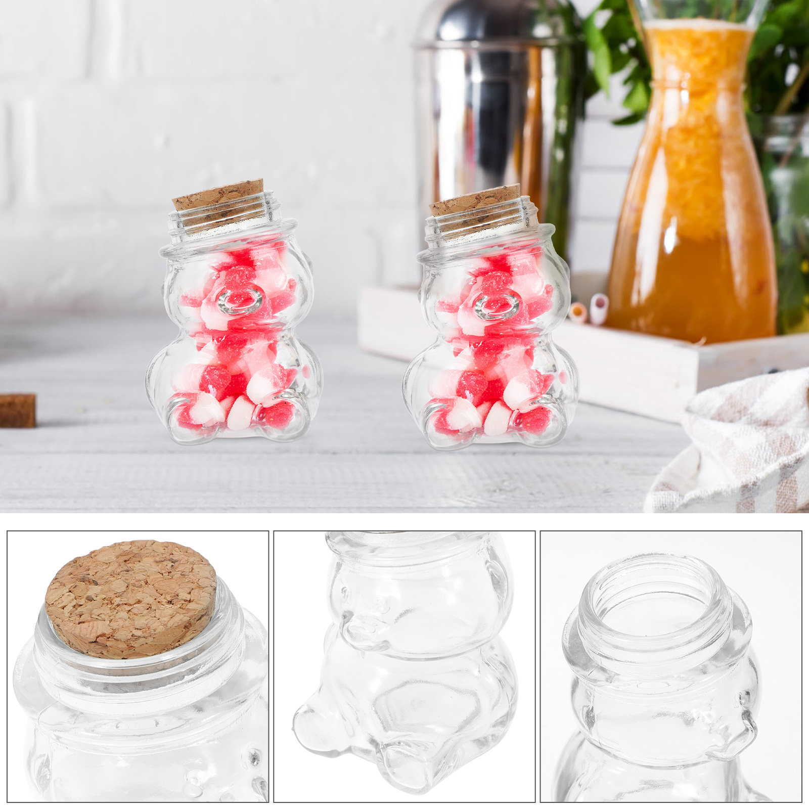 Set di 4 barattoli in vetro tr - Food Storage Jars recensione e prezzo